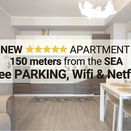 New Elegante ☆☆☆☆☆ A 150 Mt Dal Mare Apartment Loano